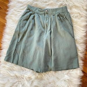 Vintage 90s fabric shorts